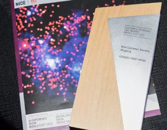 Fitness first wins “best customer journey mapping” at cx live awards middle east 2025